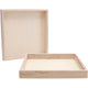Crétiv Company Frame en bois avec Rand 24.5x24.5x3cm, 10e.