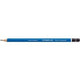 Crayon en bois 2b bleu noir staedtler mars lumograph 100