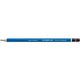 Crayon en bois 3b bleu, noir staedtler mars lumograph 100