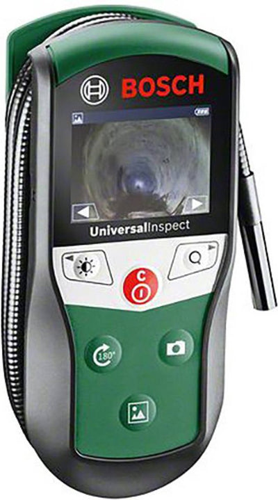 Bosch universalinspect - caméra d'inspection - comprenant crochet, miroir, aimant, 2 supports et étui de rangement