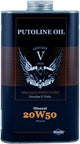 Putoline véritable v-twin huile minérale 20w50 4t bidon de 1 litre
