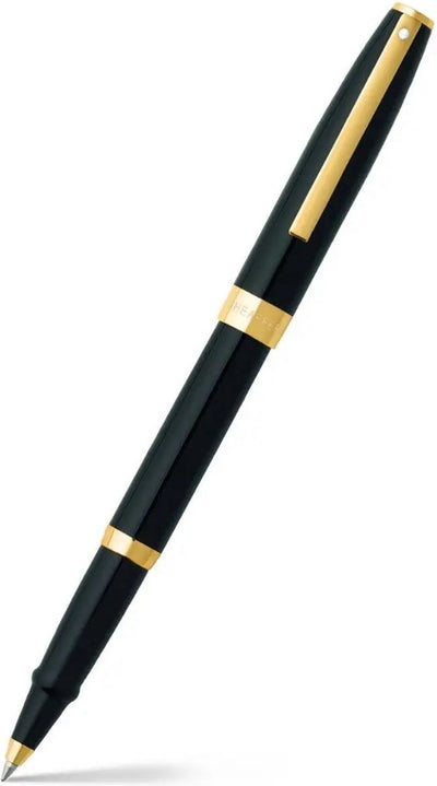 Roller Sheaffer - sagaris - noir brillant avec or - plume m - couleur d'écriture noir - sf-e1947151