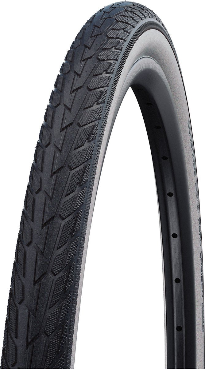 Pneu Schwalbe 20-1.75 (47-406) Road Cruiser Active flanc blanc