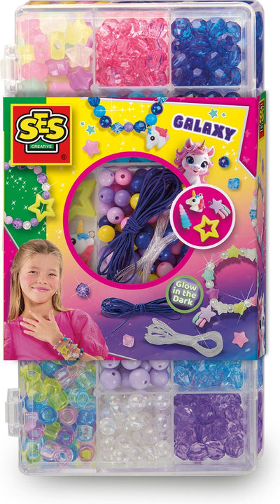 Ensemble de perles de bijoux SES Galaxy