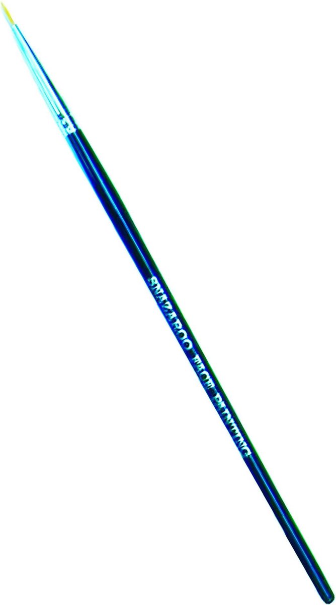 Snazaroo pinceau de maquillage fin rond noir
