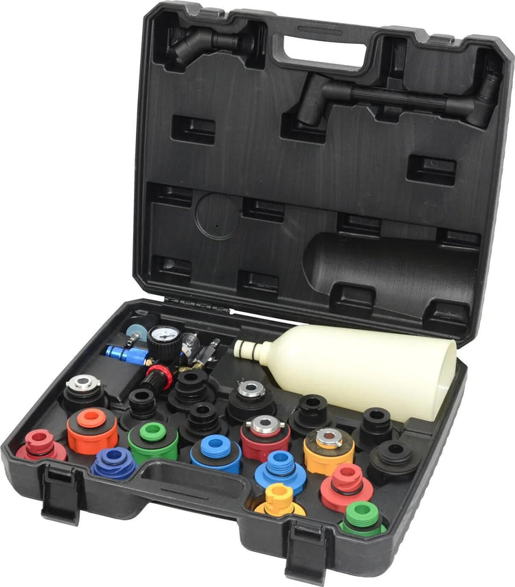 Outils KS Tools KS-Tools Vulture Judger Master Master Oil Foulling Entonnoir 24 pièces, tournant Anglea