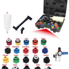 Outils KS Tools KS-Tools Vulture Judger Master Master Oil Foulling Entonnoir 24 pièces, tournant Anglea