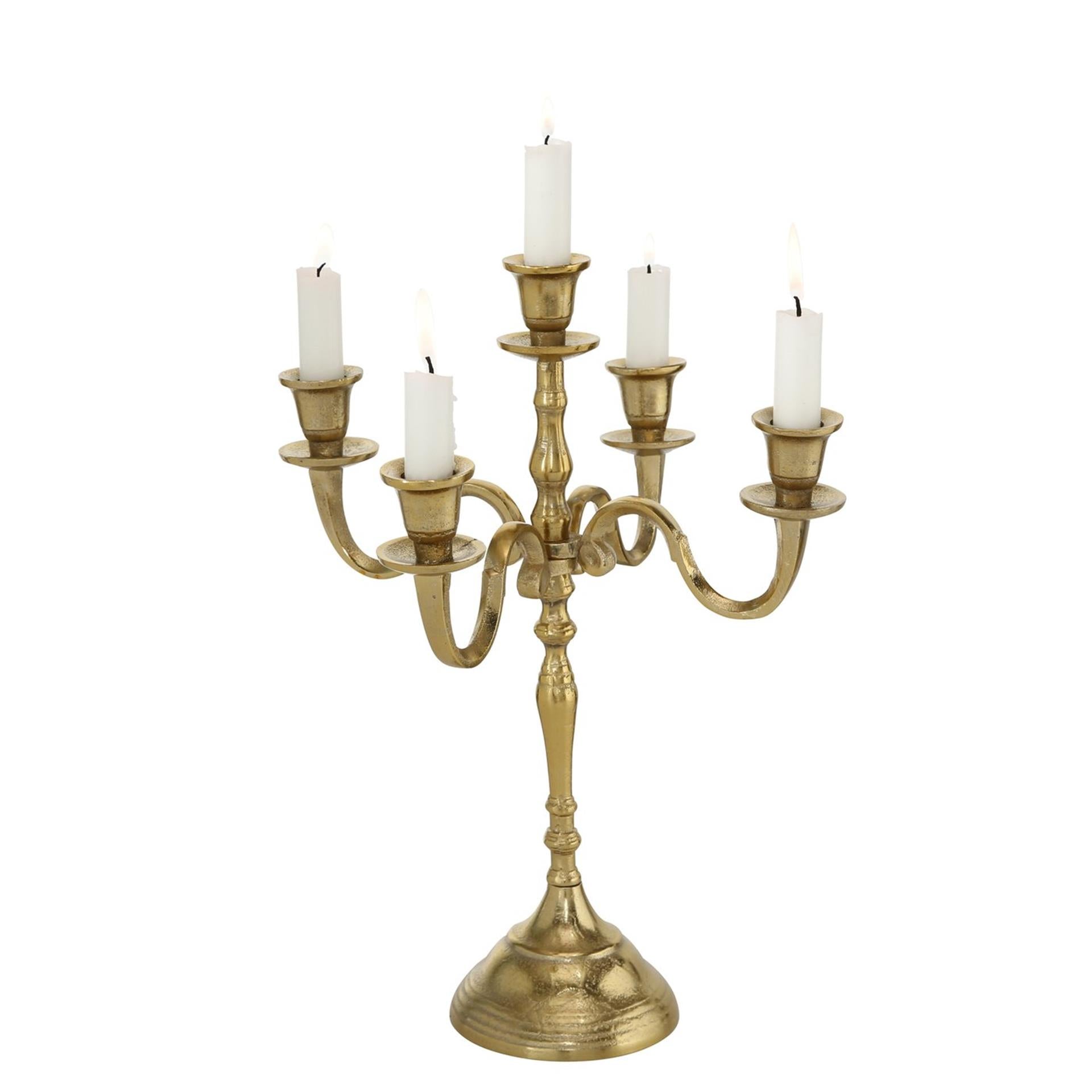 Bougeoir Boltze home or 30x30x40cm