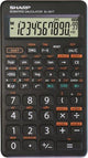 Calculatrice scientifique Sharp - el501twh - noir - 2x pile lr54 - sh-el501twh