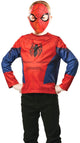 Rubis France - haut et masque spiderman pour enfant