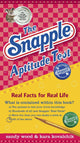 Le test d'aptitude Snapple