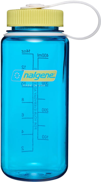 Nalgene - bouteille à large goulot - gourde - bouteille d'eau - 500 ml - atoll bleu w endive sustain nouveau !