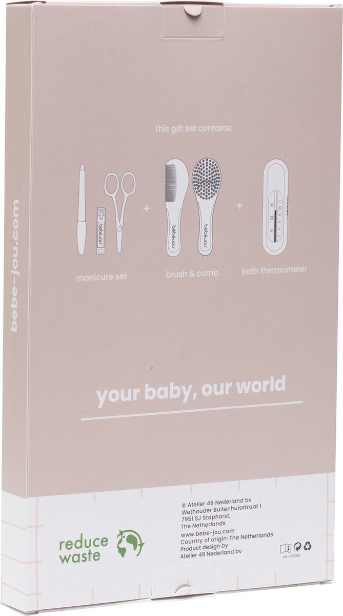 Coffret Bébé-jou rose pâle