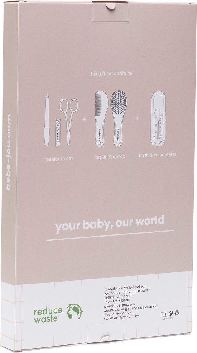 Coffret Bébé-jou doux papillon