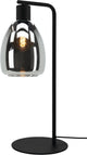 Lampe de table Eglo Chelvey - e27 - 50,5 cm - verre fumé