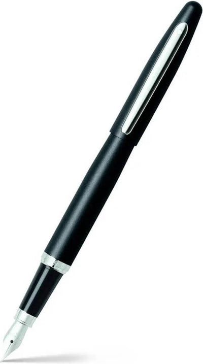 Stylo plume Sheaffer-vfm e9405-f-nickel noir mat-sf-e0940543