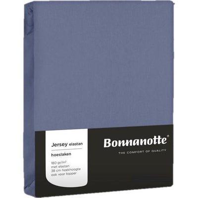 Bonnanotte drap housse jersey denim 90x200cm
