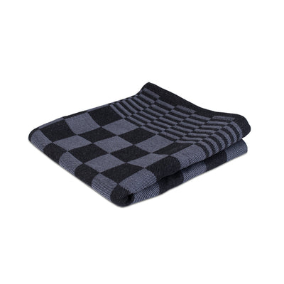 Wecoline weco torchon à carreaux noir 70x70cm (6 pièces)