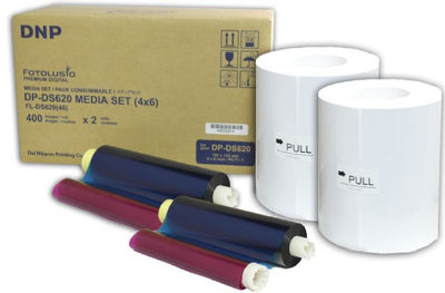 DNP Paper DM46620 2 Roll � 400 St. 10x15 pour DS620