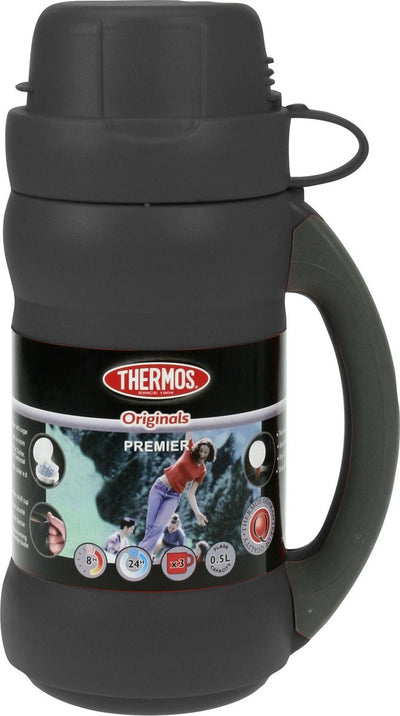 Bouteille isotherme Thermos premier - 0l5 - noir