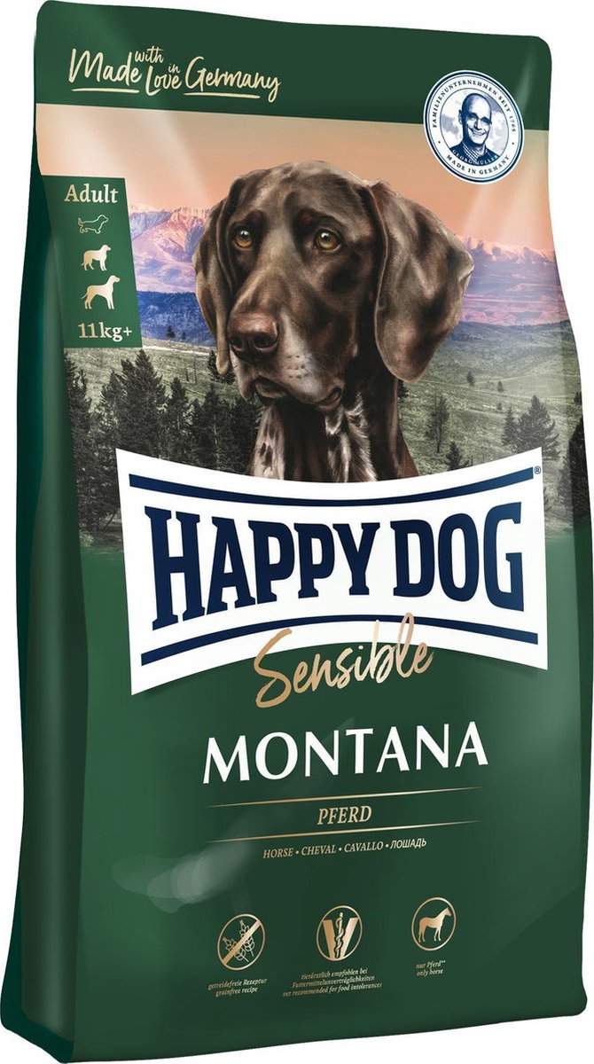 Chien heureux