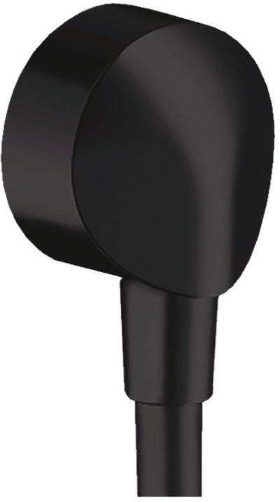 Hansgrohe fixfit coude de raccordement mural e sans clapet anti-retour noir mat