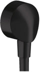 Hansgrohe fixfit coude de raccordement mural e sans clapet anti-retour noir mat