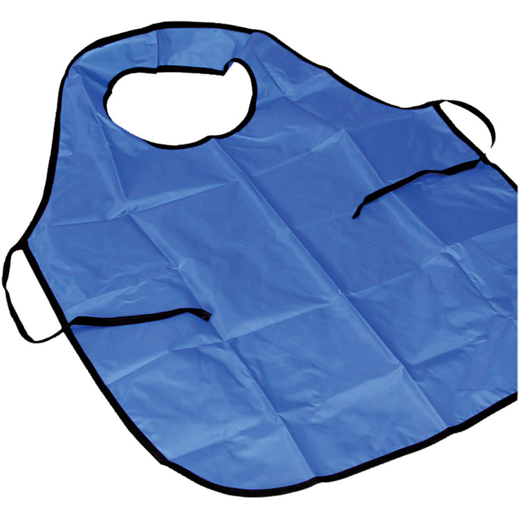Creativ company tablier de peinture avec passant pour le cou, L : 70 cm, taille 8 ans et plus, bleu, 1 pièce