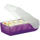 Han fiche plastique translucide violet a8