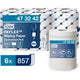 Tork reflex midi rouleau 1 couche blanc (6x 300m)