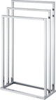 Tube Sealskin - porte-serviettes sur pied - pour 3 serviettes - chrome