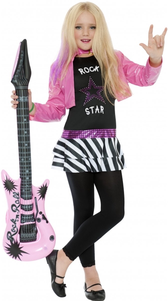 Tenue de rock star Vegaoo pour filles - costumes enfants - 122 134