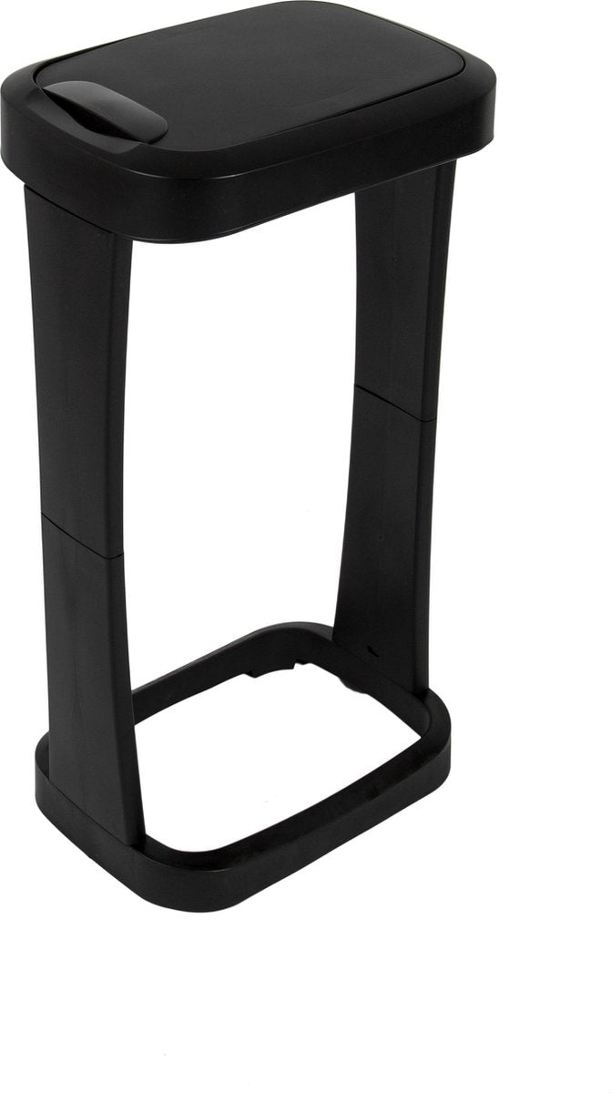 Bo-camp bc porte-sac poubelle couvercle rabattable - poubelles