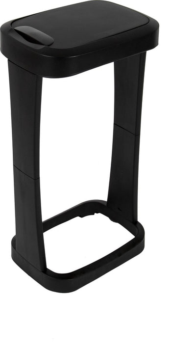 Bo-camp bc porte-sac poubelle couvercle rabattable - poubelles