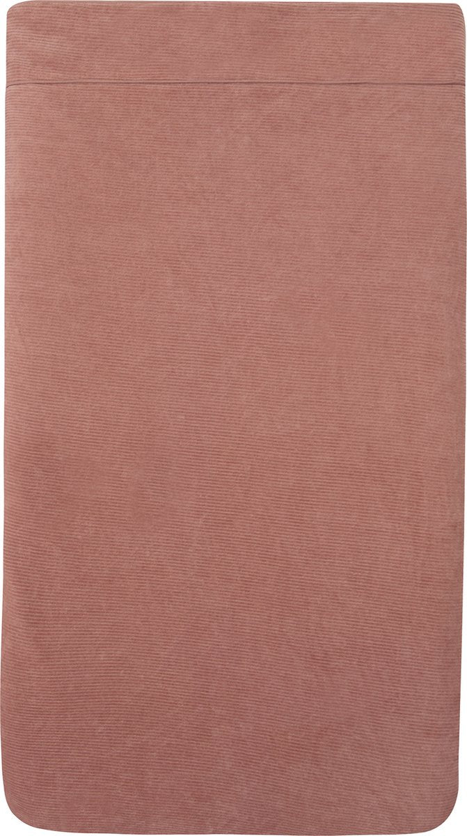 Witlof pour enfant couverture de berceau tuck-inn vieux rose velours côtelé 40 x 80 cm