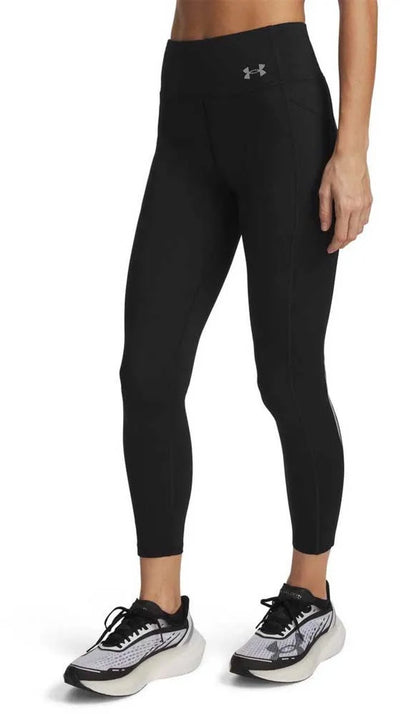 Under Armour UA Velociti Ankle Tights-blk Legging de sport pour femme - noir - réfléchissant