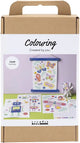 Creativ company hobby set couleurs, papillon et robot, couleurs gaies, 1 boîte