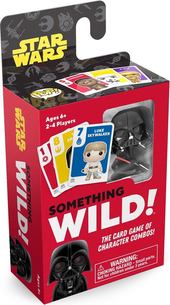 Funko - star wars - jeu de cartes quelque chose de sauvage ! Dark Vador (c'est ça)