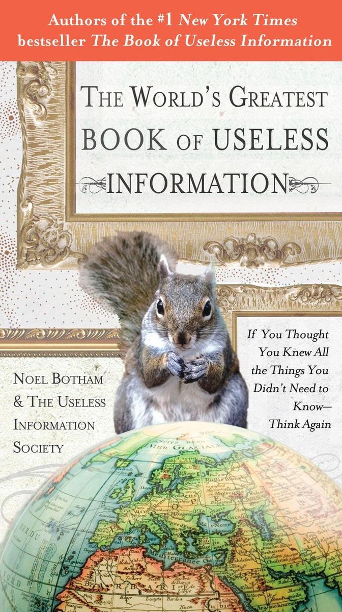 Le plus grand livre d'informations inutiles au monde