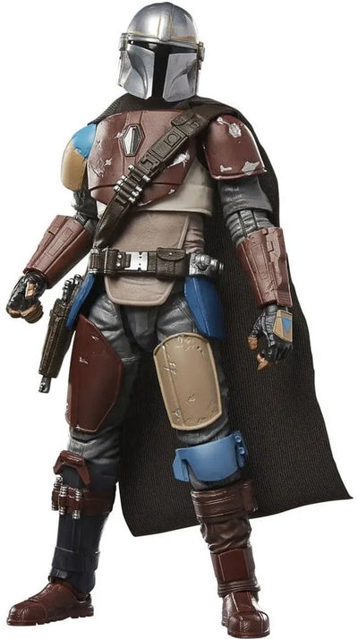 Hasbro le mandalorien - le mandalorien (pagodon) - figurine série noire 15cm