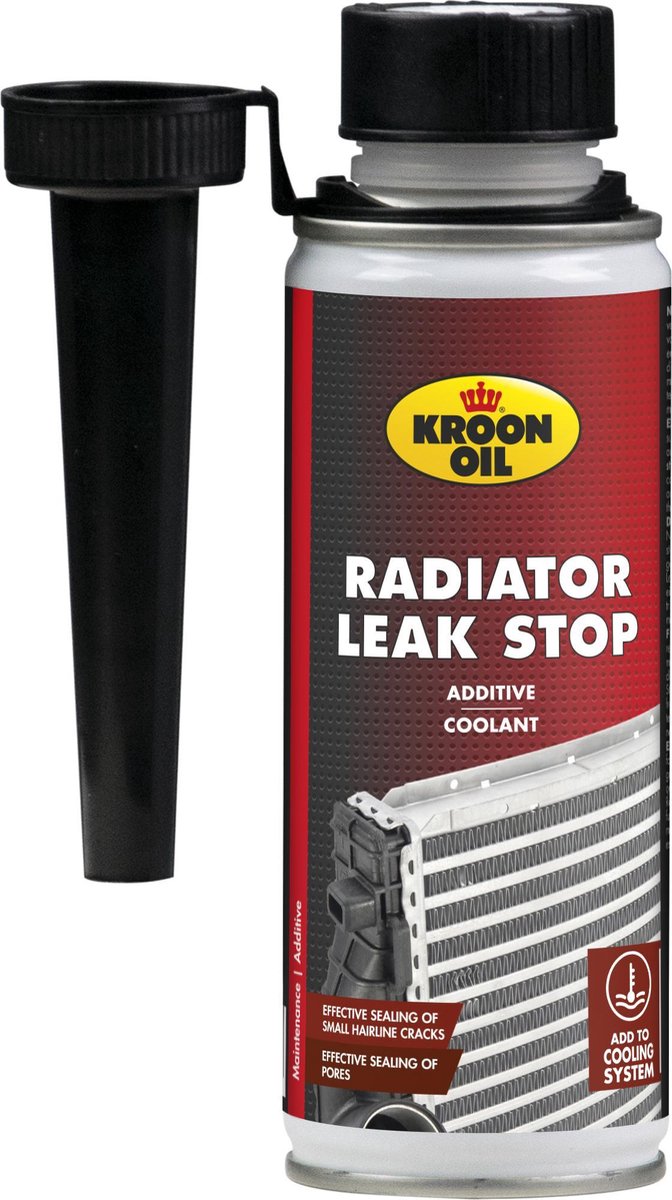 Les fuites du radiateur Kroon-Oil arrêtent et préviennent les fuites du système de refroidissement