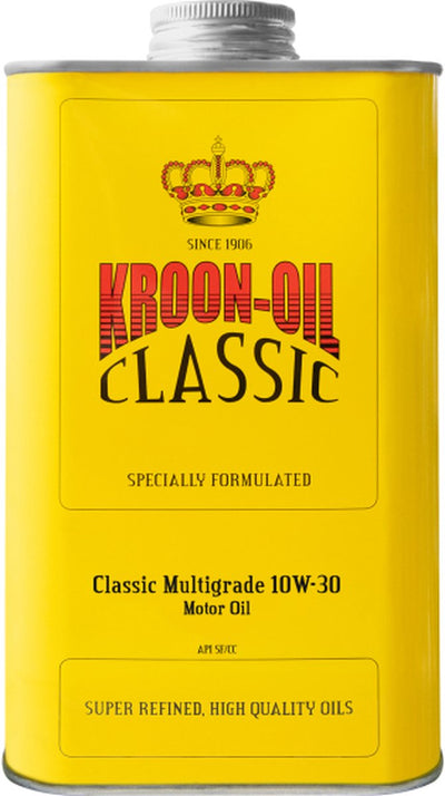 Huile de couronne Kroon-oil - huile moteur classique multigrade - sae 10w-30 - 1 litre - huile minérale