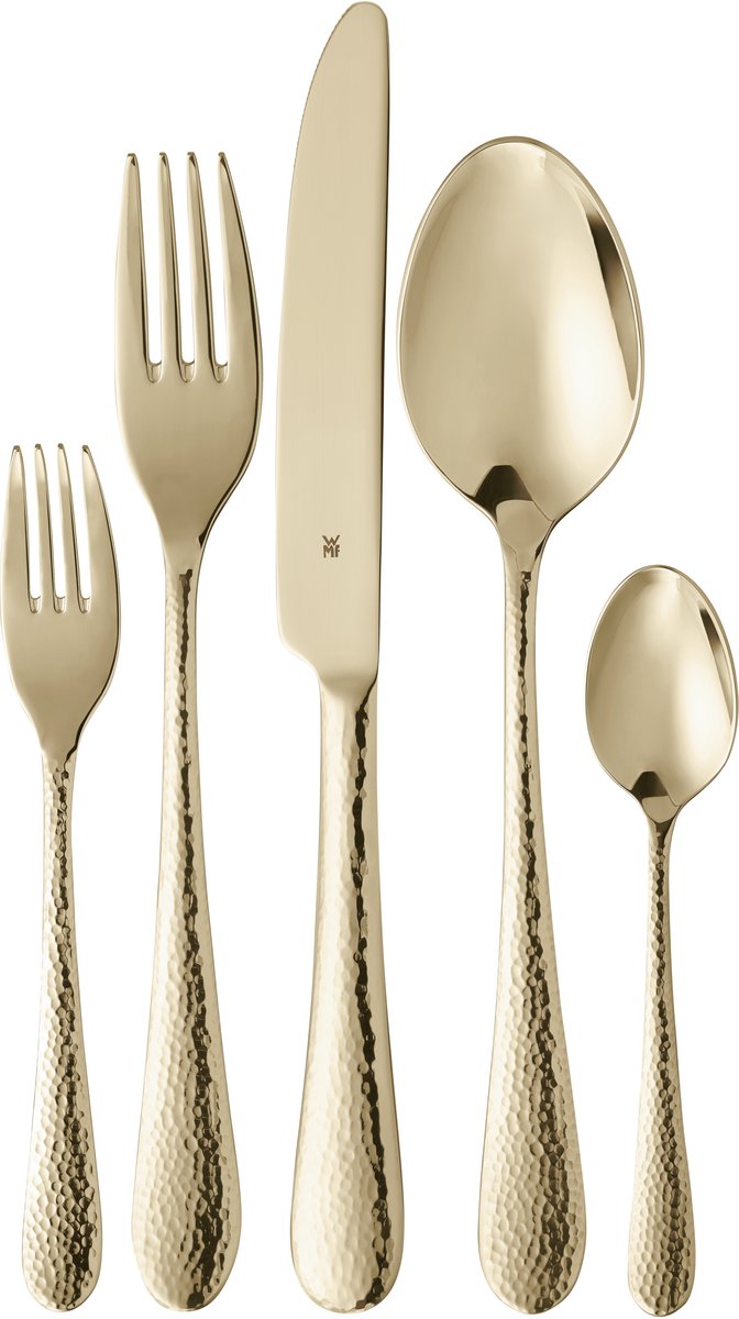 Ménagère WMF Sitello - 30 pièces - couleur or - pour 6 personnes - design luxueux