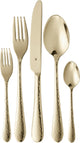Ménagère WMF Sitello - 30 pièces - couleur or - pour 6 personnes - design luxueux