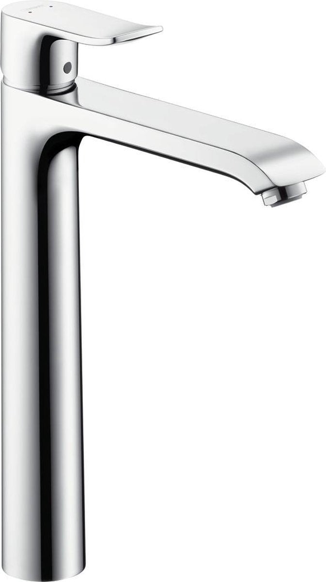 Robinet de lavabo Hansgrohe Metris - bec extra haut - avec vidage extractible