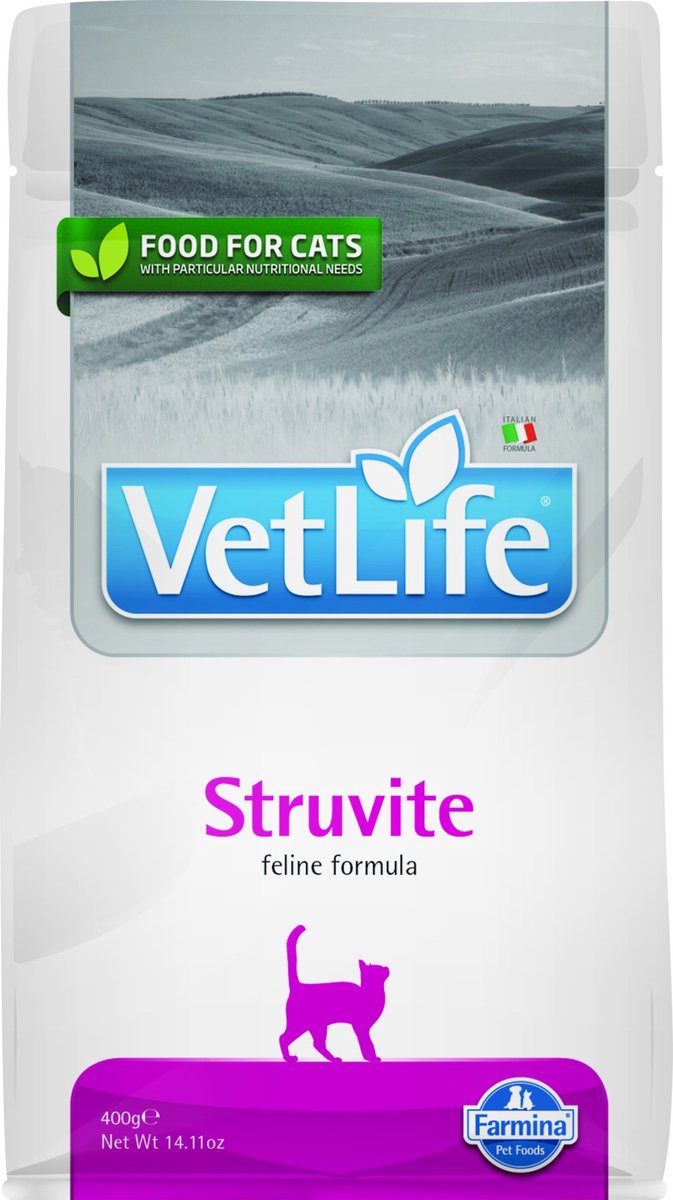 Farmina vetlife struvite - nourriture pour chat - 400 g