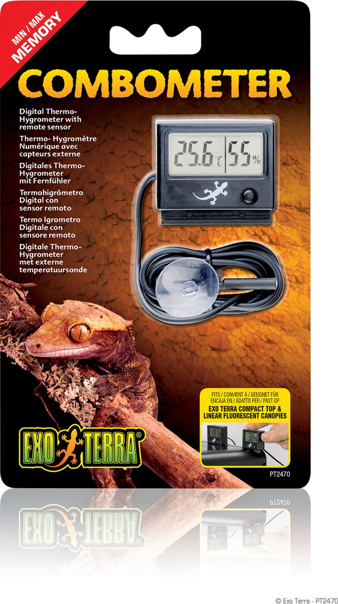 Combo mètre - hygromètre Exo terra