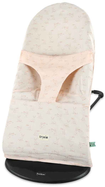 Trixie * housse de protection pour transat | babybjörn - lapin rose