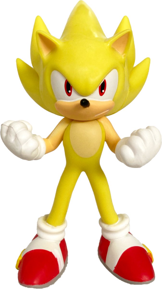 Comansi mini figurine sonic le hérisson mini figurine super sonic 9 cm