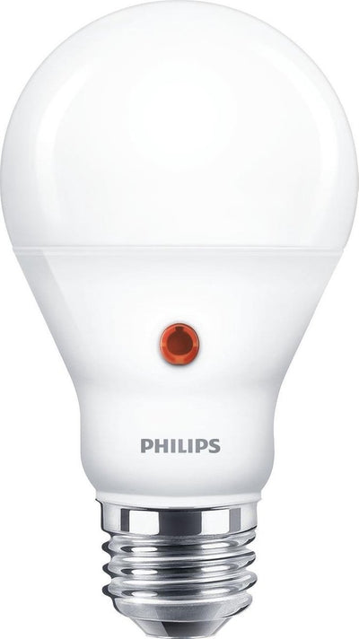Lampe LED Philips mate - 60 W - E27 - lumière blanc chaud